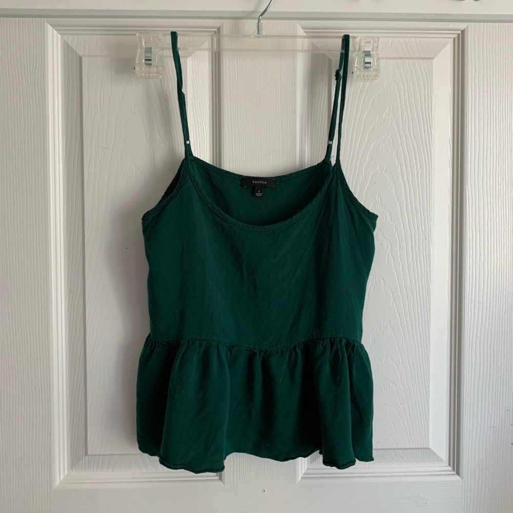 Aritzia Talula ruffle tank